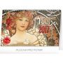 V�ce informac� o v�robku Kalend�� stoln� 2017 - Alfons Mucha, 14,5x23,1cm