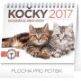 V�ce informac� o v�robku Kalend�� stoln� 2017 - Ko�ky se jm�ny ko�ek