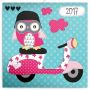 V�ce informac� o v�robku Kalend�� pozn�mkov� 2017 - Chytr� sov� rodinka