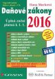 V�ce informac� o v�robku Da�ov� z�kony 2016 - �pln� zn�n� platn� k 1. 1. 2016